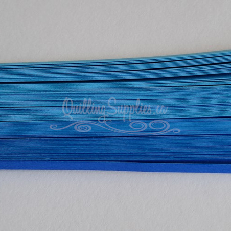delightfully edgy double color blue cardstock strips 5mm