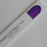 delightfully edgy double color purple cardstock strips 5mm