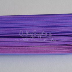 delightfully edgy double color purple cardstock strips 5mm