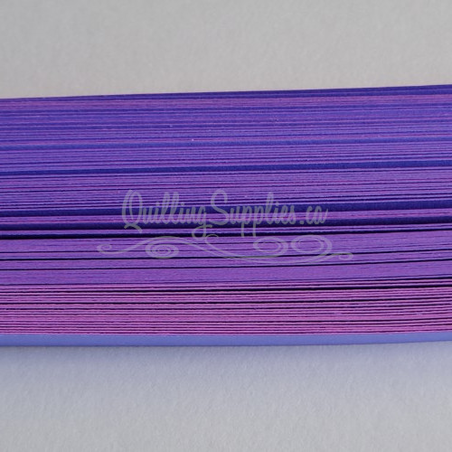 delightfully edgy double color purple cardstock strips 5mm