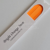 delightfully edgy bright orange cardstock strips 5mm
