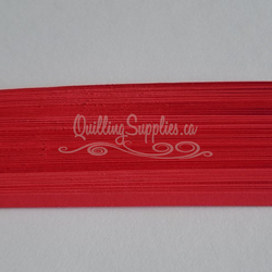 delightfully edgy Re-Entry Red cardstock strips 5mm