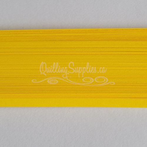 delightfully edgy Solar Yellow cardstock strips 5mm