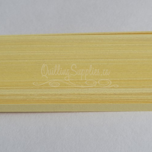 delightfully edgy light yellow cardstock strips 5mm
