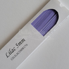 delightfully edgy lilac cardstock strips 5mm