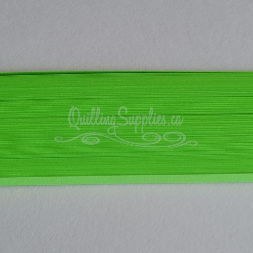 delightfully edgy double color green cardstock strips 3mm