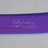 delightfully edgy double color purple cardstock strips 3mm