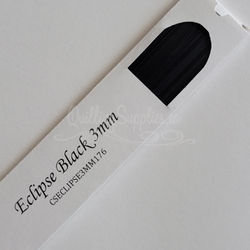 delightfully edgy eclipse black cardstock strips 3mm