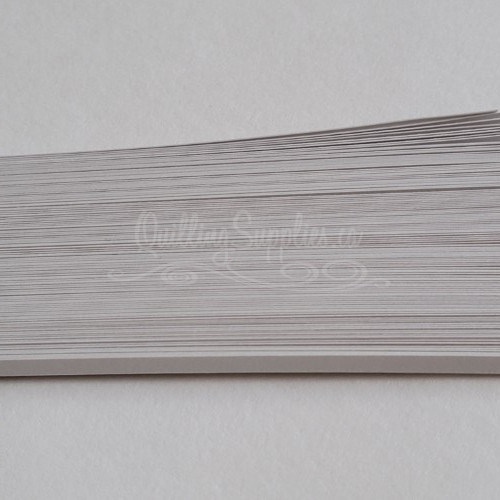 delightfully edgy light grey cardstock strips 3mm