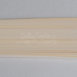 delightfully edgy cream cardstock strips 3mm
