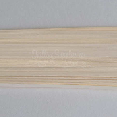 delightfully edgy cream cardstock strips 3mm