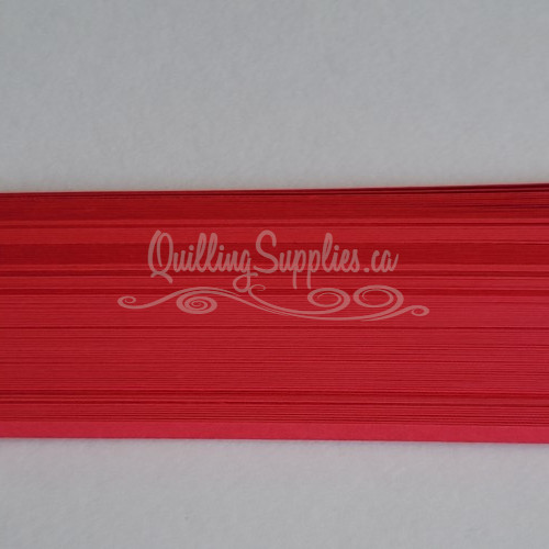 delightfully edgy re-entry red cardstock strips 3mm