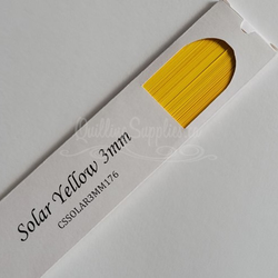 delightfully edgy solar yellow cardstock strips 3mm