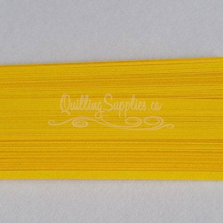 delightfully edgy solar yellow cardstock strips 3mm