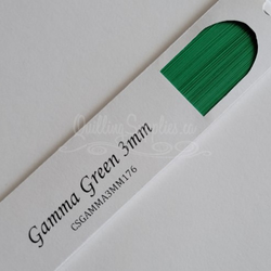 delightfully edgy gamma green cardstock strips 3mm