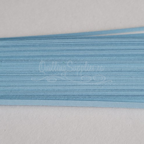 delightfully edgy light blue cardstock strips 3mm