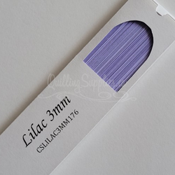 delightfully edgy lilac cardstock strips 3mm