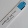 delightfully edgy double color blue cardstock strips 1.5mm