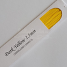 delightfully edgy dark yellow cardstock strips 1.5mm