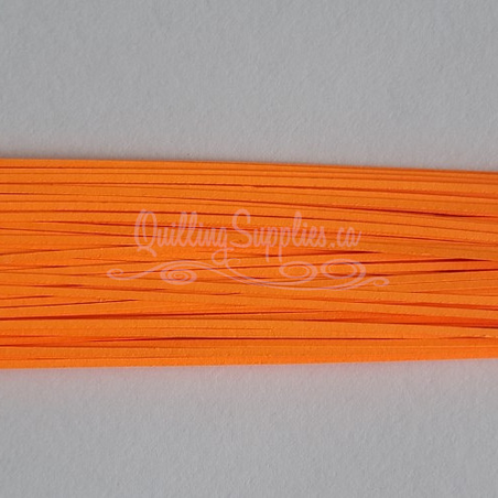 delightfully edgy cosmic orange cardstock strips 1.5mm