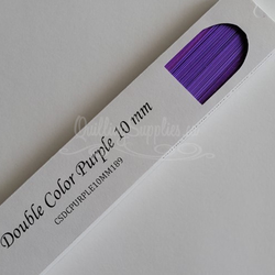delightfully edgy double color purple cardstock strips 10mm