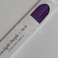 delightfully edgy twilight purple cardstock strips 1.5mm