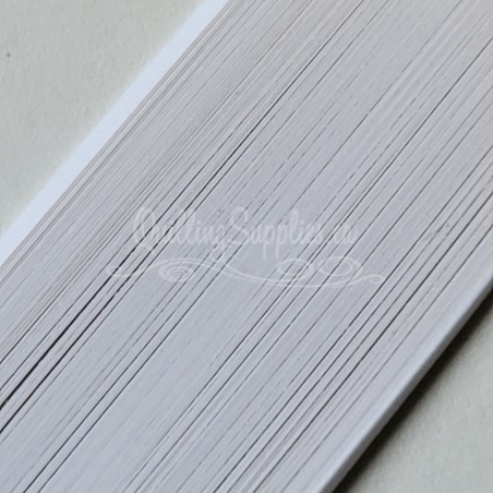 delightfully edgy white quilling paper