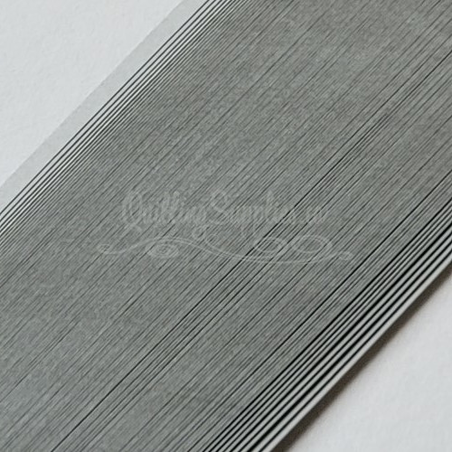 delightfully edgy misty grey quilling paper