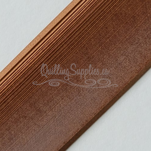 delightfully edgy russet brown quilling paper