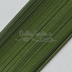 delightfully edgy army green quilling paper