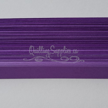 delightfully edgy twilight purple cardstock strips 10mm