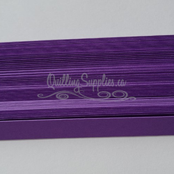 delightfully edgy purple cardstock strips 10mm
