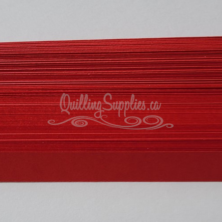 delightfully edgy dark red cardstock strips 10mm