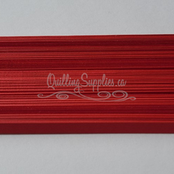 delightfully edgy dark red cardstock strips 5mm