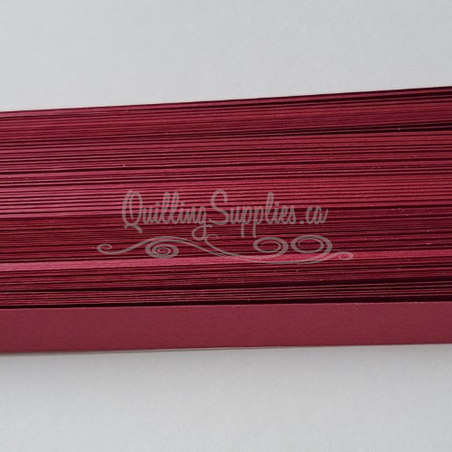 delightfully edgy red wine quillography strips 10mm