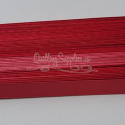 delightfully edgy rose red quillography strips 10mm
