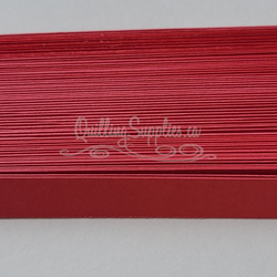 delightfully edgy raspberry red quillography strips 10mm