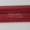 delightfully edgy merlot quillography strips 5mm