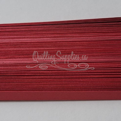 delightfully edgy english red quillography strips 5mm