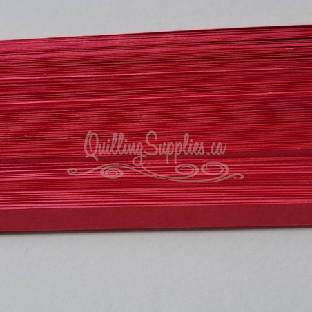 delightfully edgy rose red quillography strips 5mm