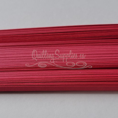 delightfully edgy rose red quillography strips 3mm