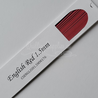 delightfully edgy english red quillography strips 1.5mm