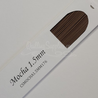 Delightfully Edgy Mocha quillography strips in 1.5mm