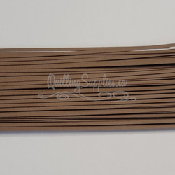 Delightfully Edgy Mocha quillography strips in 1.5mm