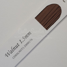 Delightfully Edgy Walnut quillography strips in 1.5mm