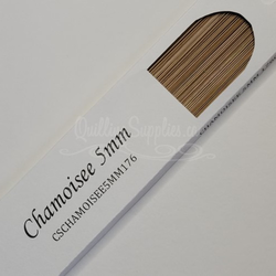 Delightfully Edgy chamoisee quillography strips in 5mm