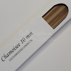 Delightfully Edgy chamoisee quillography strips in 10mm