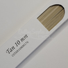 Delightfully Edgy tan quillography strips in 10mm