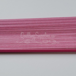 delightfully edgy dark pink glitter cardstock quillography strips 3mm