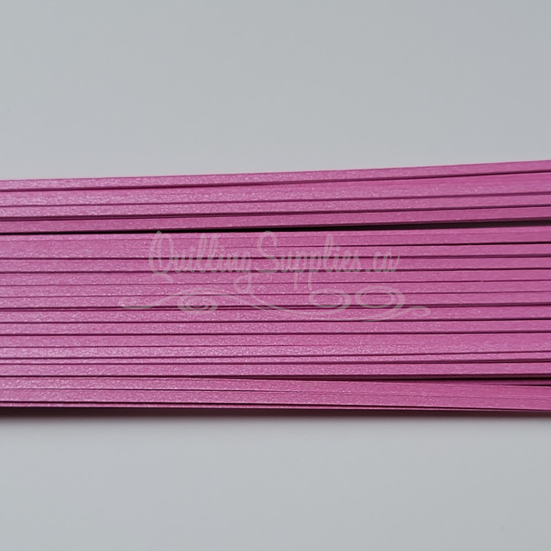 delightfully edgy pink glitter cardstock quillography strips 1.5mm